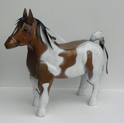 Metal art horse - metal, sculpture
